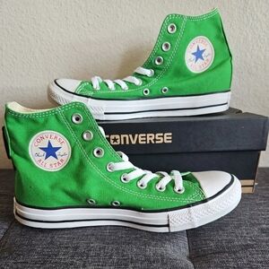 New Unisex Converse All Star Hi Top Jungle Green 142369C Size Men 7/Women 9
